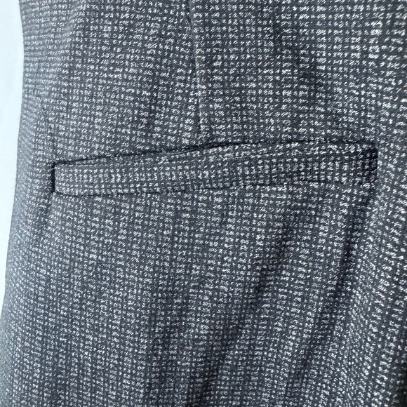 Amanda & Chelsea Black &‎ Gray Stretch Patterned  Straight Leg Trousers Sz 16W - Picture 6 of 10